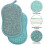 Reusable Dish Sponge 8 Pack Microfiber Scrubber Antibacterial Washable for Kitchen Bathroom 3