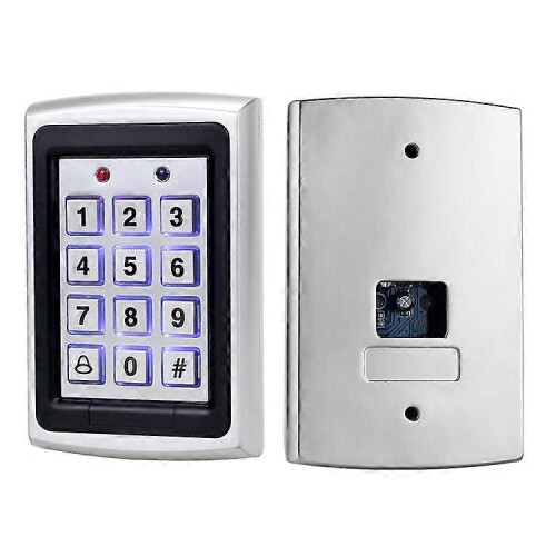 Standalone Keypad Access Control System with Proximity Card Reader, 500 Users, Vandal Resistant 1