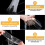Ruban adhésif double face transparent, non marquant, lavable et réutilisable pour moquette 3