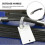 Luggage Handle Replacement Compatible with Suitcases Black Plastic Grip 4