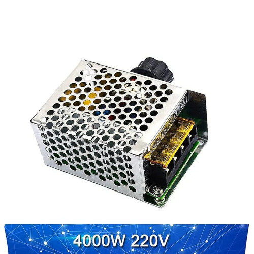 High Power SCR Voltage Regulator, 220V AC 2000W 25A, Speed Controller Thermostat, Precise Voltage Adjustment 2