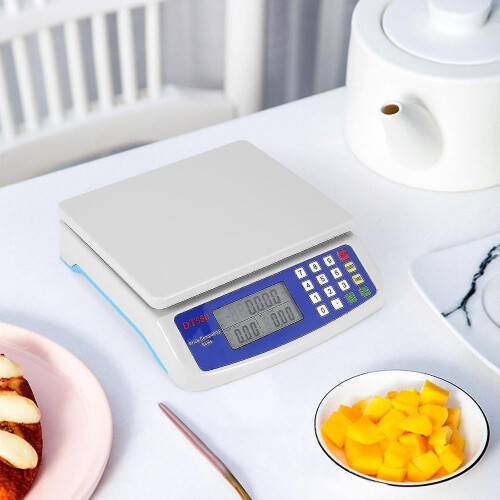 Digital Kitchen Scale, 30kg Maximum 1g Precision, Backlight LCD Display, Rechargeable Electronic Food Scale 2