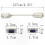 DB9 to VGA Adapter Cable, Compatible with Computers, Printers, Scanners for Video Display Connection 2