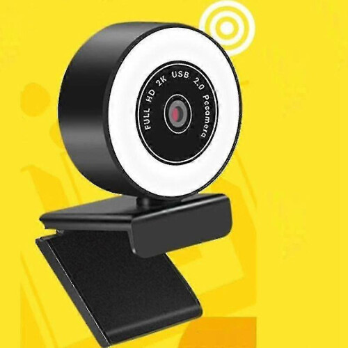 Webcam 5MP HD Auto-focus USB Web Camera with Built-in Noise Canceling Microphone for PC Computer Video Recording 1