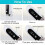 Blackhead Extractor Pore Cleaner USB Rechargeable with 3 Adjustable Suction Cups for Deep Cleansing 5