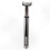 Double-Edge Razor Handle, Single Replacement Anti-Slip Textured Contoured Shaving Accessory 2