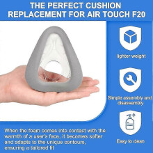 Vankúšik na masku CPAP kompatibilný s ResMed AirTouch F20 strednej veľkosti, náhradná silikónová špongia