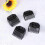 4pcs Hair Clipper Limit Comb Guide Compatible with Adjustable Blades, Black ABS 2