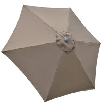 (B, Coffee) Outdoor umbrella Replacement Waterproof and UV Protective Umbrella Cloth Suitable for Garden Courtyard Patio