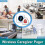 Wireless Nurse Call System with SOS Button, IP55 Waterproof, 1000ft Range, 55 Ringtones, EU Plug 3