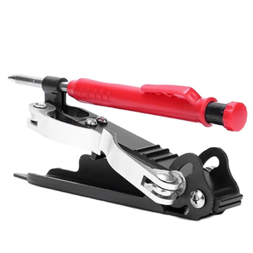 Aluminum Alloy Scribe Marking Tool for Woodworking with Support Bracket DIY Graffiti  Measurement Tool