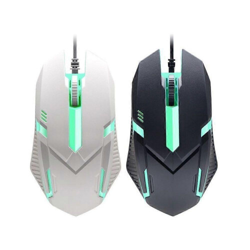 LED Wired Mouse with RGB Backlight, Ergonomic Design, High DPI for Office and Gaming 1