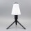 Tripod Stand for Camping Lamp, 1/4" Screw, Adjustable, Portable, Compact, Plastic 4