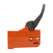Ersatz-Kettenbremseneinheit mit Kupplungsdeckel und Bremshebel, kompatibel mit Husqvarna 50, 51 und 55, OEM 503498103, Material: ABS