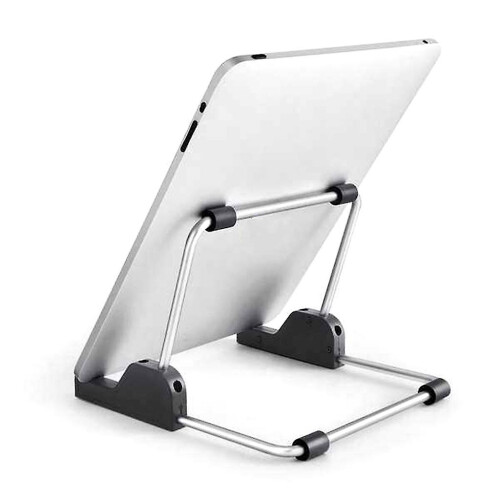 Aluminum Laptop Stand Holder Compatible with 7-11 Inch Tablets PC, Adjustable Foldable Desktop Stand 1