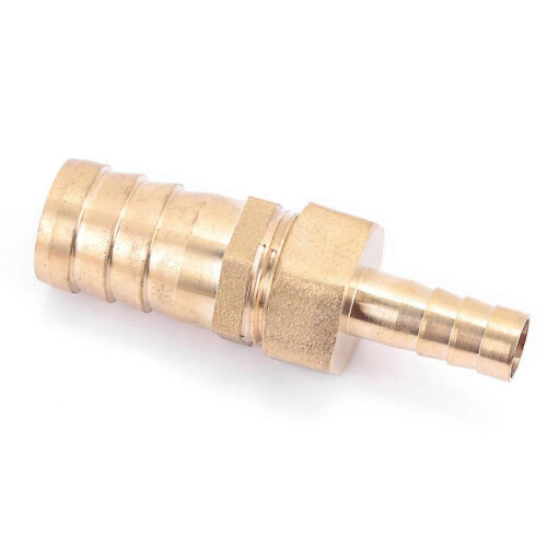 Brass Hose Barb Reducer Fitting 10mm to 25mm Pipe Connector 2