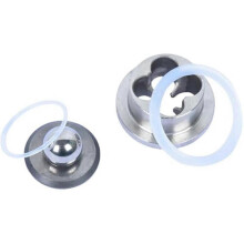 Dichtungssatz für Einlassventil, kompatibel mit Graco Ultra 390, 395, 495, 595, Ultra Max II 490, 495, 595, Metallmaterial