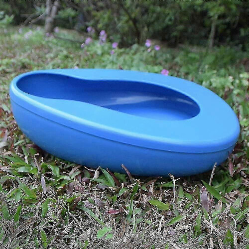 Bedpan for Bedbound Patients, PP Material, Stable Design, Weight Capacity 100kg 1