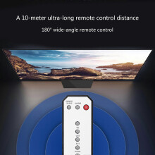 Mando a distancia para barra de sonido compatible con sistemas ISX 803, diseño ergonómico con plástico resistente al desgaste.