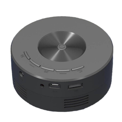 Projetor Mini LED, Projeção até 100 Polegadas, Suporta 1080p, Portátil, Compatível com Diversos Dispositivos, Proteção Visual 1