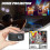 Projetor Mini LED, Projeção até 100 Polegadas, Suporta 1080p, Portátil, Compatível com Diversos Dispositivos, Proteção Visual 5