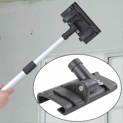 Drywall Skimming Blade Handle Adapter, Metal Plastic All Angle Bracket Leveling Putty Construction Tool 1