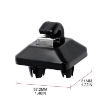 Bevestigingshaak voor zonneklep, compatibel met Audi A3 S3 A4 S4 A5 Q3 Q5 TT 8E0857561
