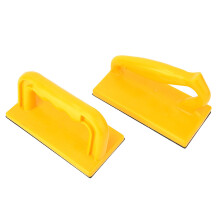 Vara de empurrar para serra 2 unidades, plástico amarelo ergonômico, ferramenta de segurança para carpintaria