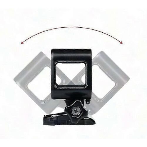 Protective Frame Cover Mounting Bracket compatible with GoPro Hero 4 5 Session, 5x5cm ABS Material Camera Protection 1