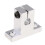 4pcs 8mm Alloy Linear Optical Axis Vertical Bracket, Fixed Support for 3D Printer, 42 x 33mm 4