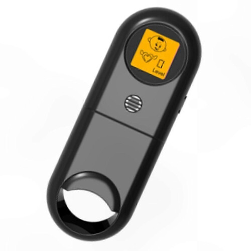 Breath Freshness Tester with Advanced Sensor for Precise Oral Odor Detection, Gray & Black 1