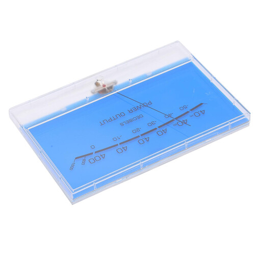 P-200 VU Meter Header with LED Backlight, 1200ua Sensitivity for DIY Audio Projects 2