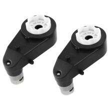 2 PeçAs 550 Universal Infantil Caixa de Engrenagens de Carro EléTrico com Motor 12 V 23000 Rpm Motor com Caixa de Engrenagens CriançAs Passeio no