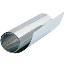 Blacha cynkowa o czystości 99,995, 0,07 x 100 x 1000 mm, do prac laboratoryjnych, majsterkowania i obróbki metalu