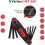 Folding Hex Key Set, 3-Pack, Metric/SAE/TORX, Chrome Vanadium Steel, Rust Resistant, Compact Storage 2