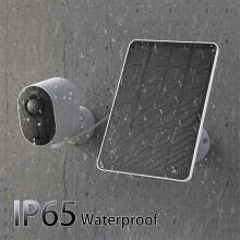 Solar Panel Charger compatible with Arlo Pro 4 Ultra 2 Pro 3 Ultra Pro 5S, 4W 20.5% Efficiency IP65 Waterproof 360 Adjustable