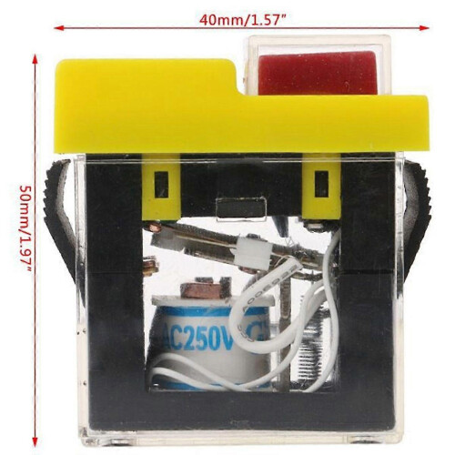 KJD6 5E4 250V Waterproof Electromagnetic Switch Magnetic Start Button Power Off Protection 1