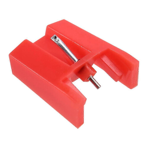Turntable Stylus Needle Compatible with ST09D NP4 iCT04RS iTTUSB iCT04 Red Plastic Replacement 1