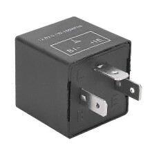 LED Turn Light Flasher Relay, 3 Pins, 12.8V, 0.1W-150W Adjustable, Universal for Cars