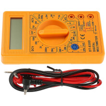 DT830D Digital Multimeter with Buzzer, Overload Protection, LCD Display, Diode & Continuity Test, 1999 Counts
