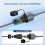 Ethernet Adapter Gen 3 & Mini Compatible Waterproof RJ45 Coupler Extension Cable 4