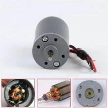 6V 4000RPM Gleichstrommotor mit Kohlebürsten für Automatisierungsanlagen