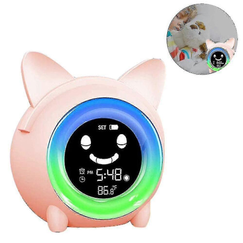Alarm Clock for Kids with Night Light, Sleep Trainer, Timer, Adjustable Brightness 1
