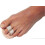 Double Toe Straightener Cushioned Toe Separators for Overlapping Toes, Hammertoe Corrector 2