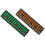 Traditional Abacus 2pcs Educational Math Tool Plastic Green and Brown Lightweight Portable 5