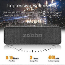 X5 draagbare 30W Bluetooth-luidspreker IPX6 waterdicht TWS 4000mAh batterij AUX/TF-kaart