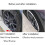 Protetor de Roda para Carros, Nylon 16 Polegadas, Vermelho, Listras Decorativas, Ajuste Universal, Compatível com Vários Modelos de Carros 1