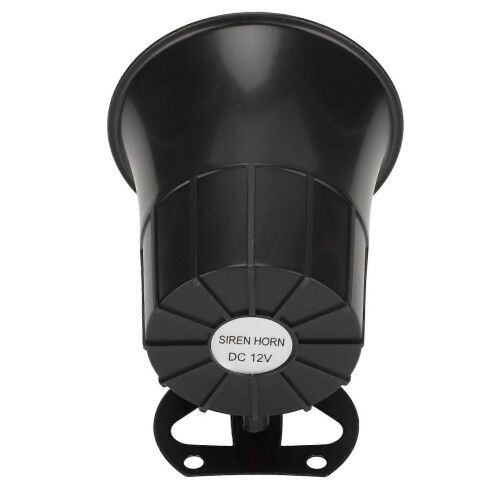 Alarm Siren Speaker, 110dB Adjustable Angle for Security Systems Compatible with DC 12V