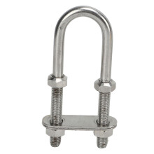 Marine U Bolt, Stainless Steel Marine Boat Yacht Hardware Accessories for Rigging Shrouds Trailer Winching