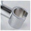 Adjustable Chrome 20mm Solid Brass Shower Bracket Compatible with 19mm Sliding Bar Replacement 1
